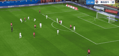 成都蓉城主场1-0力克青岛海牛 牟鹏飞多次扑救难