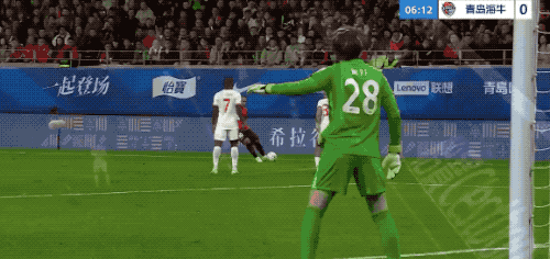 成都蓉城主场1-0力克青岛海牛 牟鹏飞多次扑救难