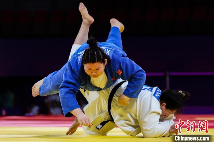 杭州亚运会柔道混合团体赛中国队摘铜 马振昭夺