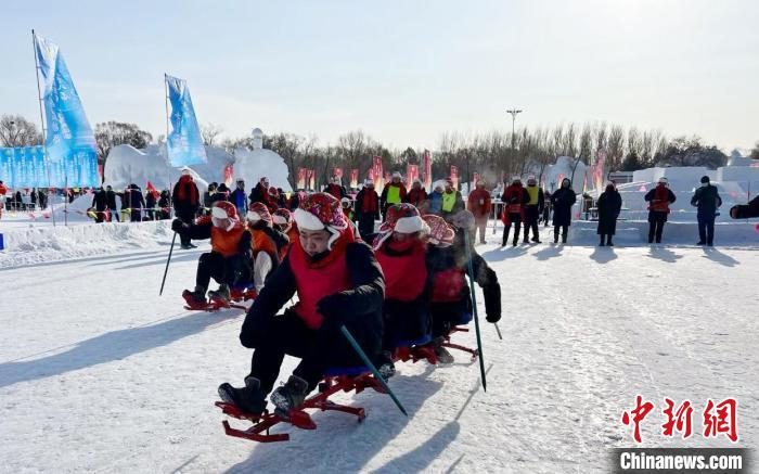第八届中国残疾人冰雪运动季在哈尔滨启动 300余