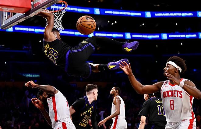 湖人两连胜系列赛2-0 八村塁关键表现助球队取胜